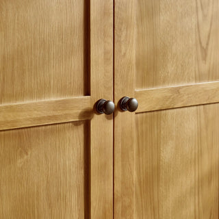 Marlborough Combination Wardrobe, Oak Wood