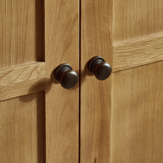 Marlborough 3 Door Wardrobe, Oak Wood