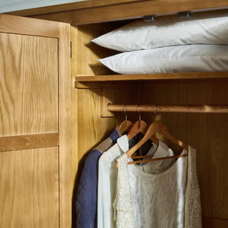 Marlborough 3 Door Wardrobe, Oak Wood