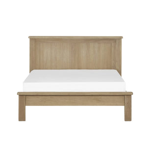 Memphis Limed Oak Bed – Oak Wood