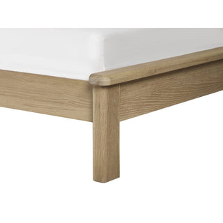 Memphis Limed Oak Bed – Oak Wood