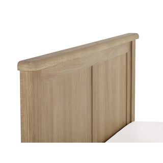 Memphis Limed Oak Bed – Oak Wood