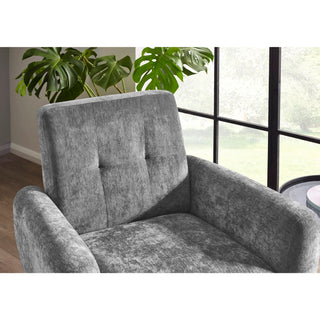 Monza Compact Retro Chair - Light Grey