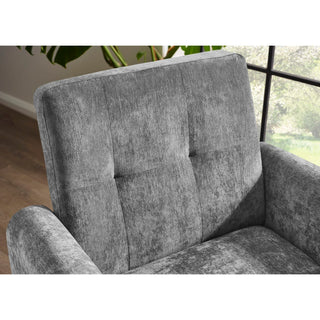 Monza Compact Retro Chair - Light Grey