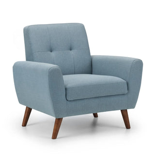 Monza Compact Retro Chair - Blue