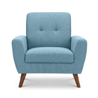 Monza Compact Retro Chair - Blue