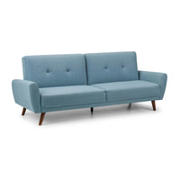 Monza Fabric Sofa Bed - Blue