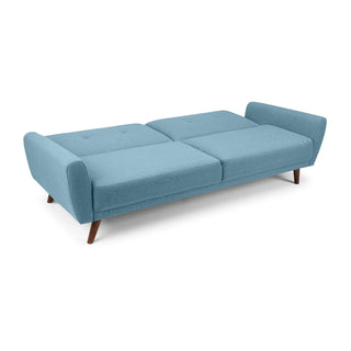 Monza Fabric Sofa Bed - Blue