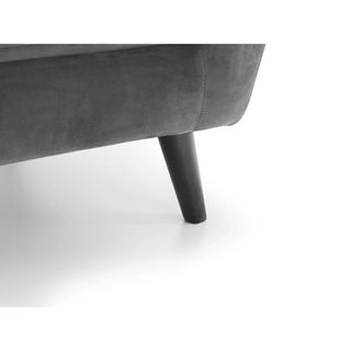 Monza Compact Retro Chair - Grey
