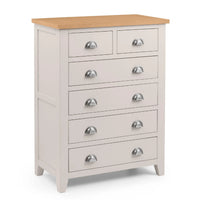 Richmond 4+2 Drawer Chest, Oak Wood