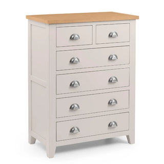 Richmond 4+2 Drawer Chest, Oak Wood