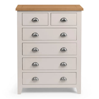 Richmond 4+2 Drawer Chest, Oak Wood