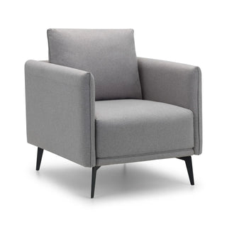 Rohe Armchair in Platinum Light Grey