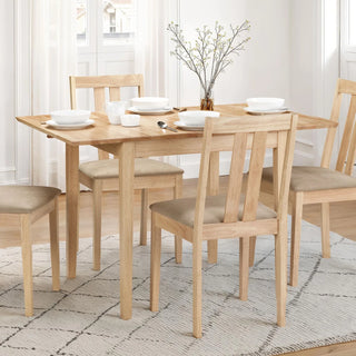 Rufford Extending Dining Table - Ivory & Natural
