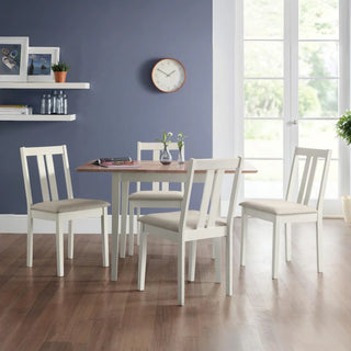 Rufford Extending Dining Table - Ivory & Natural