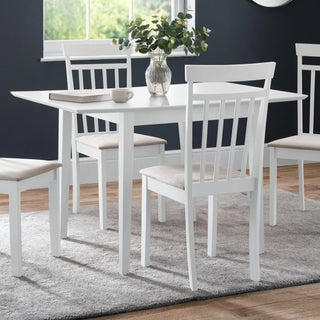 Rufford Extending Dining Table - Ivory & Natural