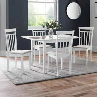 Rufford Extending Dining Table - Ivory & Natural