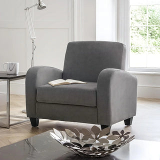 Vivo Armchair – Dusk Grey Chenille