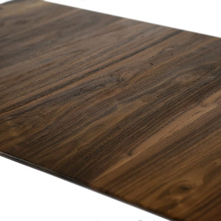 Flux American Walnut Desk with Hourglass Legs