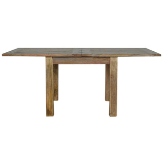 Solid Mango Wood Extendable Dining Table