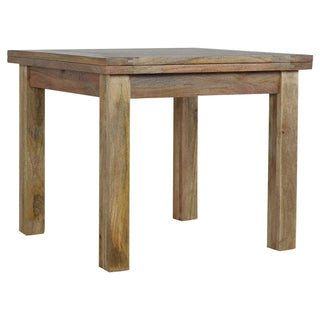 Solid Mango Wood Extendable Dining Table