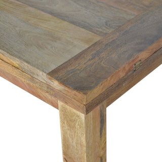 Solid Mango Wood Extendable Dining Table