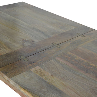 Solid Mango Wood Extendable Dining Table