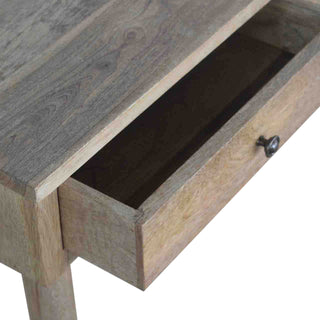 Nordic 2 Drawer Console Table in Oak Finish
