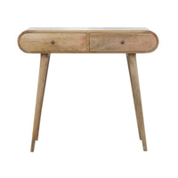 London Console Table in Oak Finish