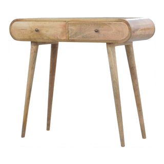 London Console Table in Oak Finish