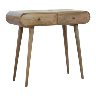 London Console Table in Oak Finish