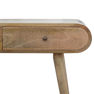 London Console Table in Oak Finish