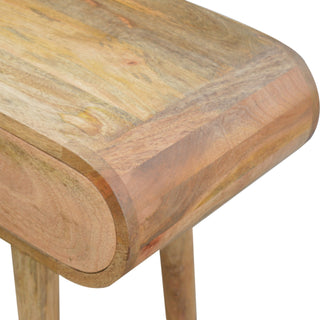 London Console Table in Oak Finish