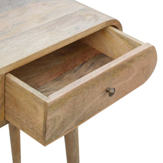 London Console Table in Oak Finish