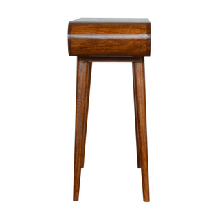 London Console Table in Chestnut Finish