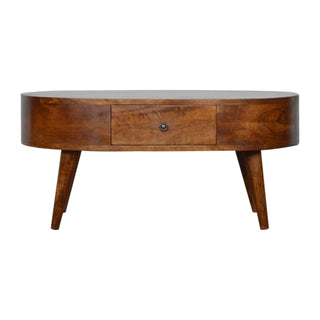 London Coffee Table in Chestnut Finish